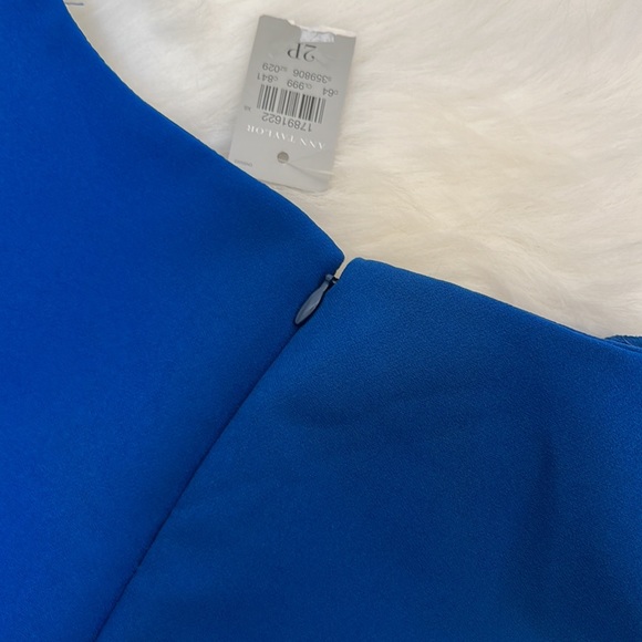 ⭐️NWT💯 Ann Taylor Blue Dress - Picture 4 of 7
